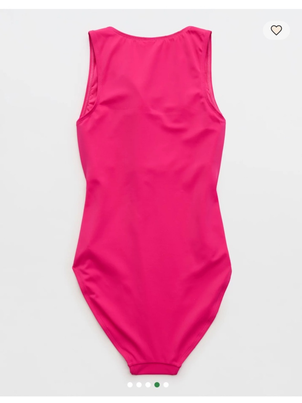 Andie The Malibu Hot Pink Snap-Front One-Piece Swimsuit - Picture 4 of 12